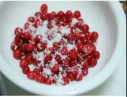 Make Cherry sugar step 0