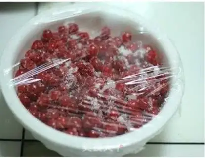 Make Cherry sugar step 1