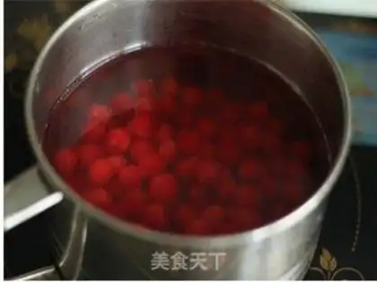 Make Cherry sugar step 2