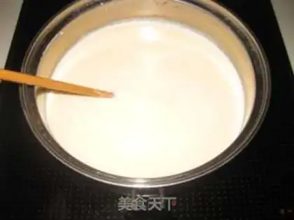 Make Mango pudding step 2