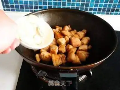 Make The radish makes five flowers step 6
