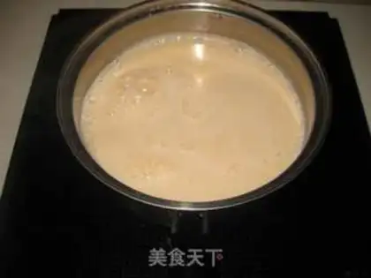 Make Mango pudding step 3