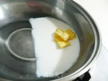 Make Butter puff step 1