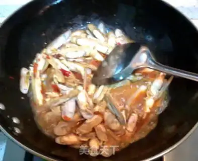 Make White wine and fried meat step 4