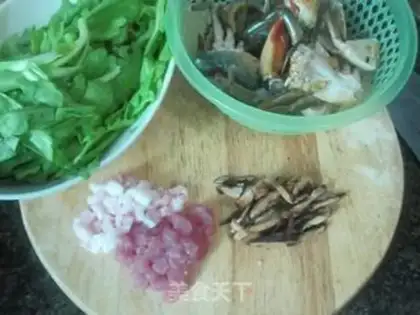 Make Crab congee step 2