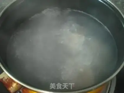 Make Crab congee step 3
