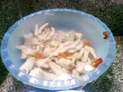 Make Favorite pepper claws step 5