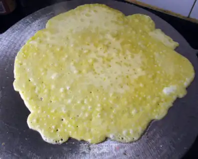 Make Porridge pancakes step 6