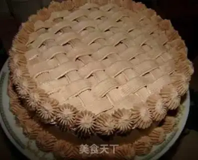 Make The flower basket cherry cake step 11