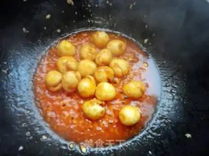 Make Eggs with eggplant juice step 8