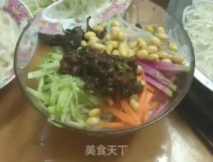Make Old Beijing noodles step 1