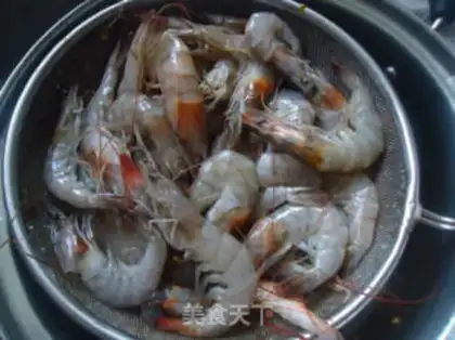 Make Shrimp dry step 0