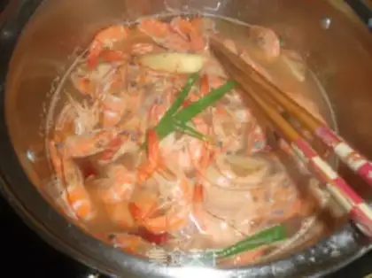 Make Shrimp dry step 2