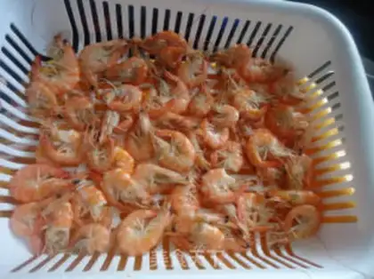 Make Shrimp dry step 5
