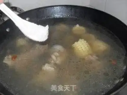 Make Crumb corn soup step 6