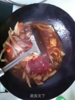 Make Tomato beef soup step 1