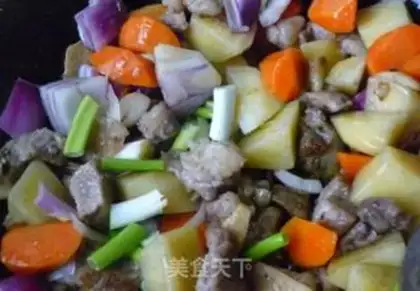 Make Curry beef step 6