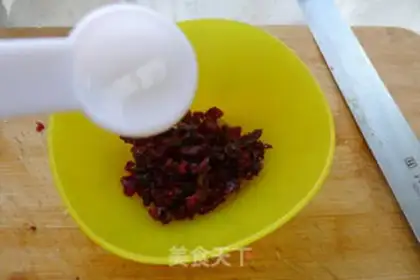 Make Cranberry egg cream step 5