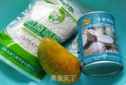 Make Coconut mango simil step 0