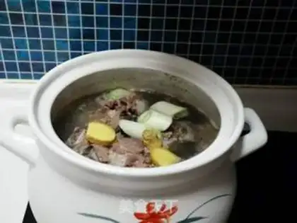 Make Sea belt bone soup step 4