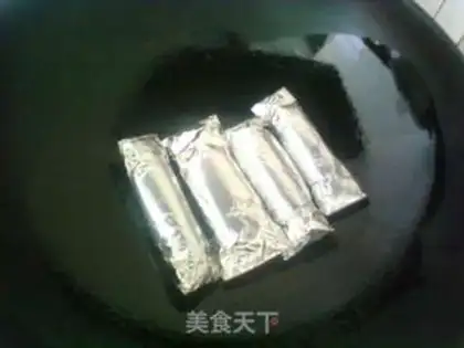 Make Chicken wings in tin paper pans step 8