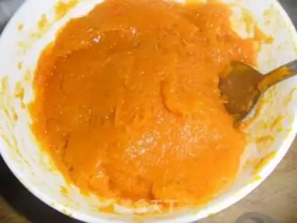 Make Pumpkin beans step 2