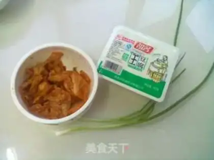 Make Sour spicy tofu soup step 0