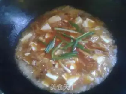 Make Sour spicy tofu soup step 8