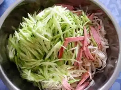 Make It tastes like cold noodles step 12