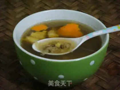 Make Orange-coated green bean sugar step 4