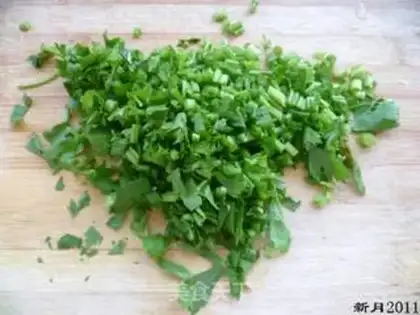 Make Emerald shrimp congee step 1