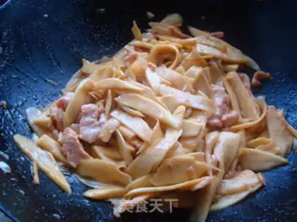 Make A white fried meat step 8