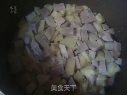 Make Potato apple rice step 4