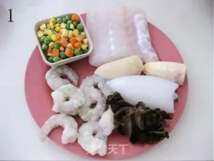 Make Seafood step 0