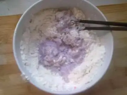 Make The purple blue snail step 3