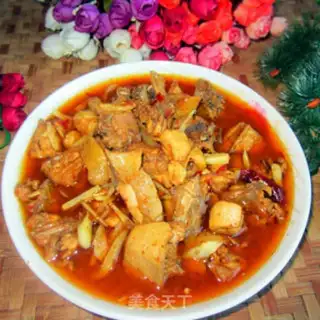 Make Paprika chicken step 9