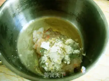 Make Shrimp ball step 1