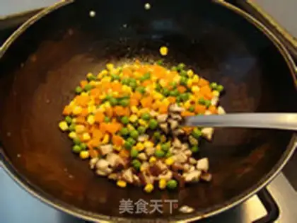 Make Cheese and eggs for dinner step 6
