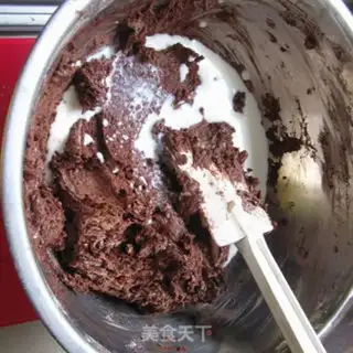 Make Chocolate muffins step 4
