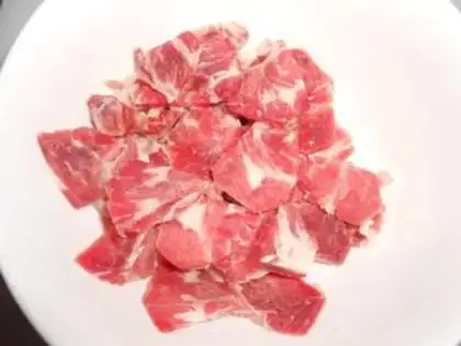 Make Beef fried potatoes step 0