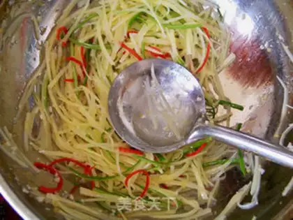 Make Spicy potatoes step 7
