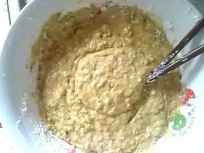 Make Blueberry mashed omelet step 5
