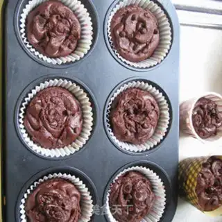 Make Chocolate muffins step 8