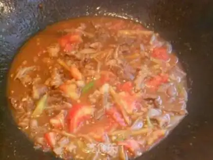 Make Beef fried potatoes step 3