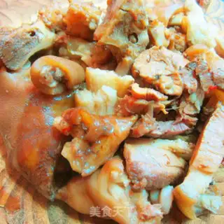 Make Soy pig hoofs step 5