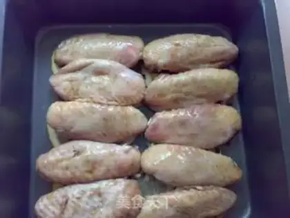 Make A roasted chicken wing step 3