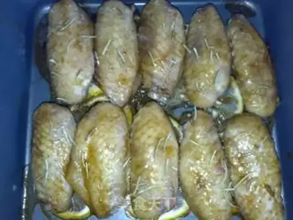Make A roasted chicken wing step 6