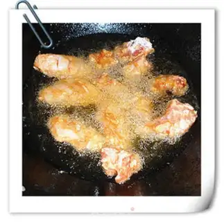 Make Fry chicken wings step 7