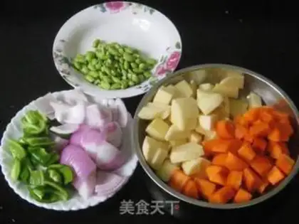 Make Gold curry chicken step 3