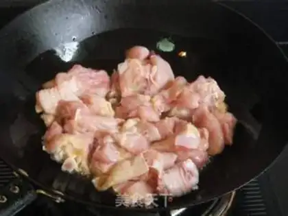 Make Gold curry chicken step 4